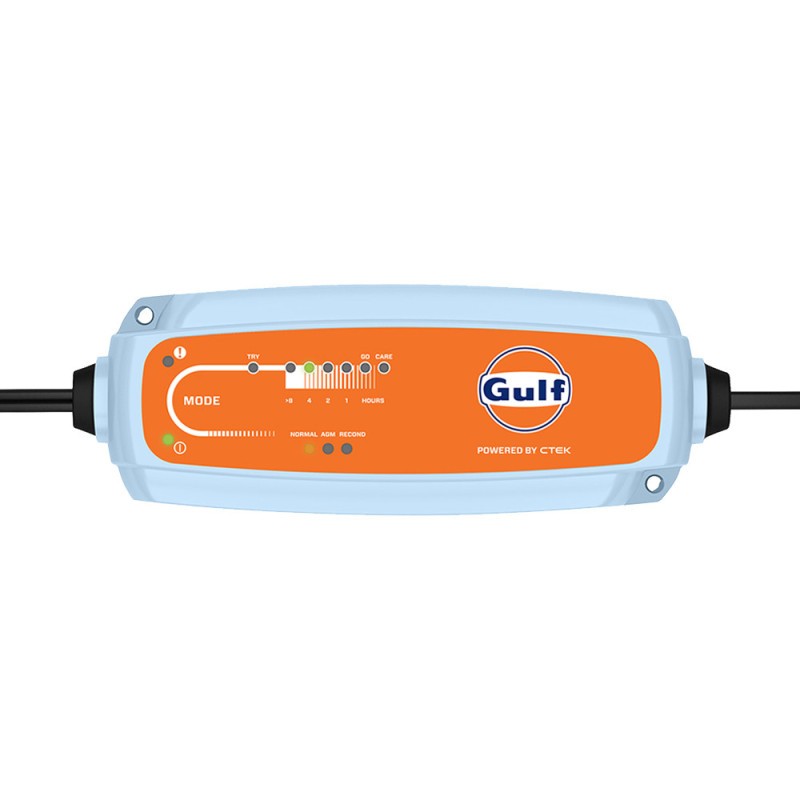 Chargeur batterie CTEK CT5 TIME TO GO GULF édition limitée - 12V 5A