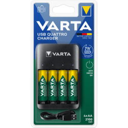 Chargeur  VARTA VALUE USB QUATTRO Chargeur VARTA