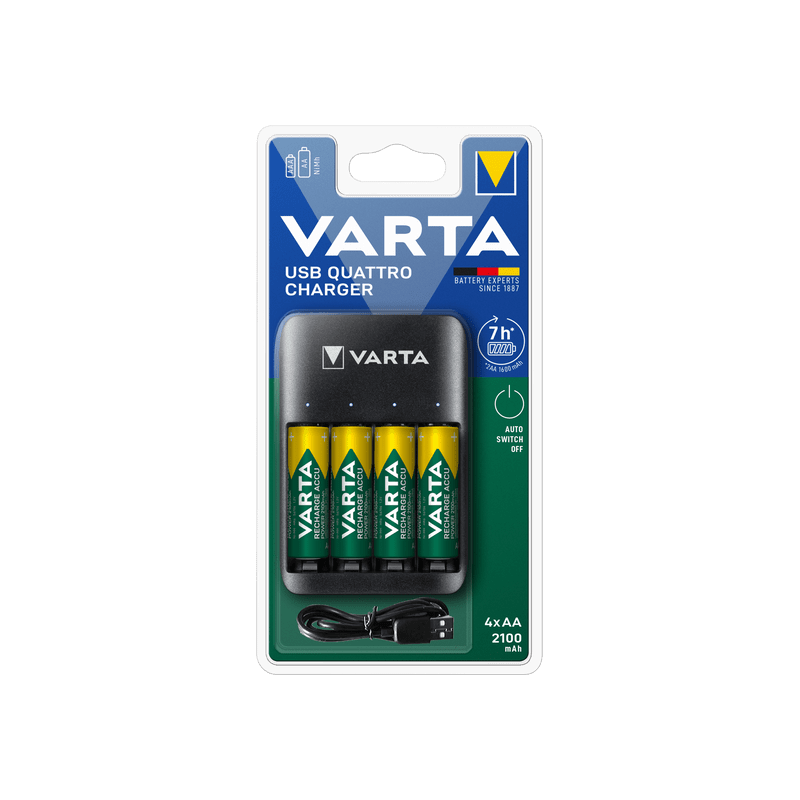 Chargeur  VARTA VALUE USB QUATTRO Chargeur VARTA