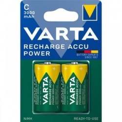 Piles rechargeables VARTA HR14 - C 3000 mAh X2