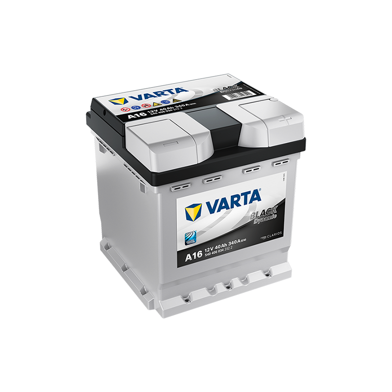 Batterie Voiture VARTA A16 Black Dynamic 40Ah 340A