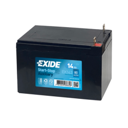 Batterie auxiliaire AGM EXIDE EK143  14Ah 80AEN