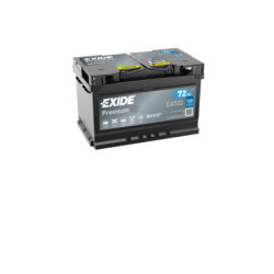 Batterie voiture EXIDE EA722 72Ah 720AEN