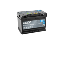 Batterie voiture EXIDE EA770 77Ah 760AEN