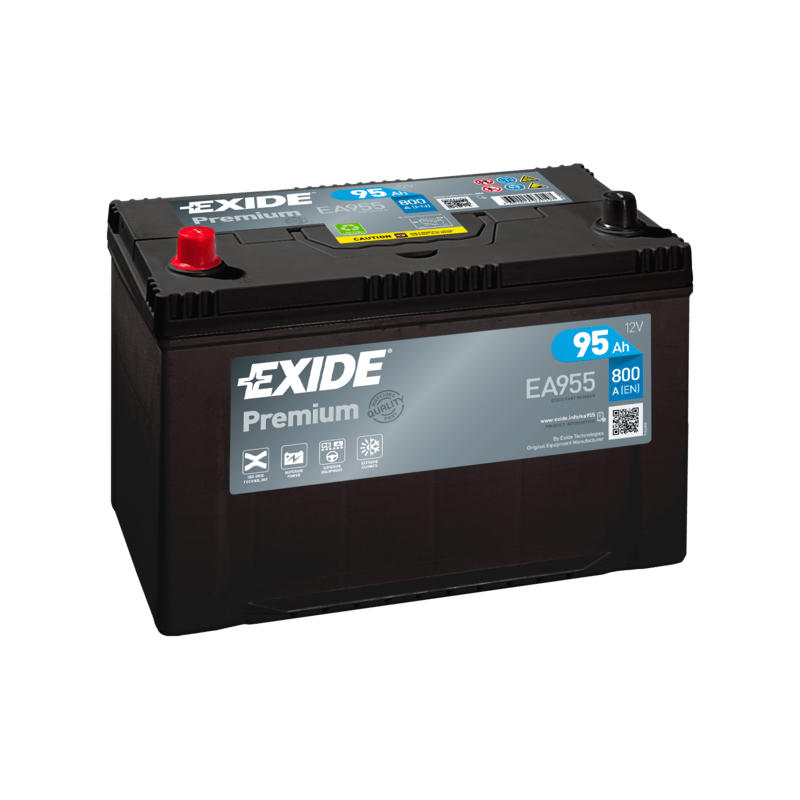 Batterie voiture EXIDE EA955 95Ah 800AEN