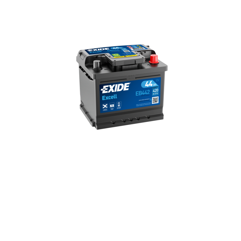 Batterie voiture EXIDE EB442 44Ah 420AEN
