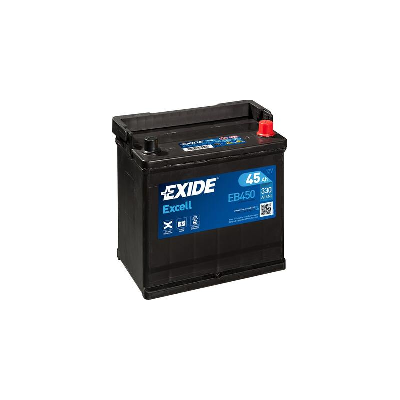 Batterie voiture EXIDE EB450 45Ah 330AEN