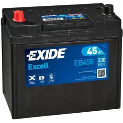Batterie voiture EXIDE EB455 45Ah 330AEN