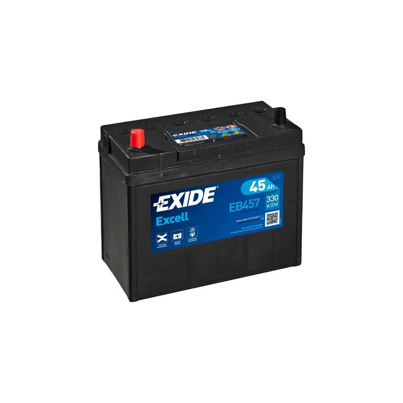 Batterie voiture EXIDE EB457 45Ah 330AEN