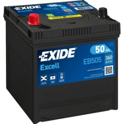 Batterie voiture EXIDE EB505 50Ah 360AEN