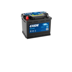 Batterie voiture EXIDE EB621 62Ah 540AEN
