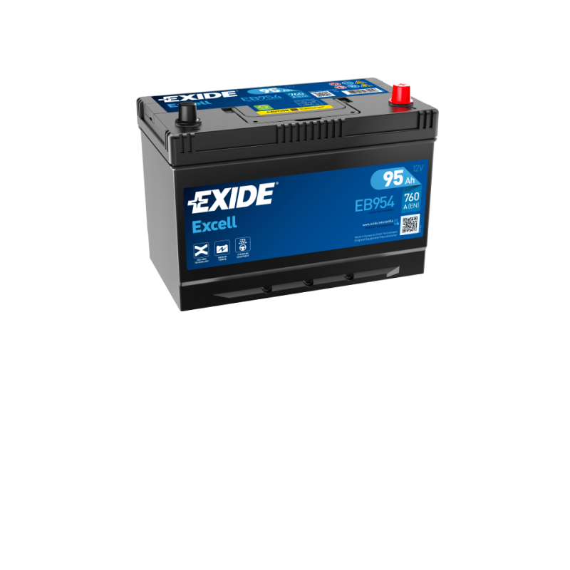 Batterie voiture EXIDE EB954 95Ah 760AEN