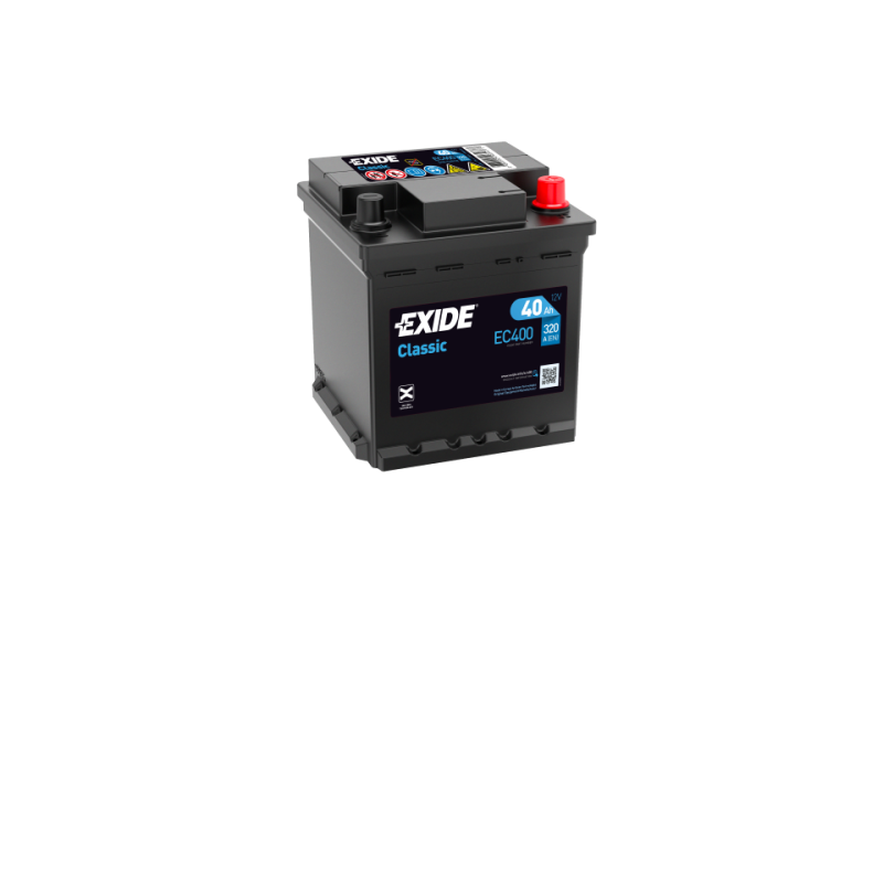 Batterie voiture EXIDE EC400 40Ah 320AEN