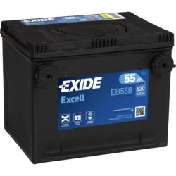 Batterie voiture EXIDE EB558 55Ah 620AEN