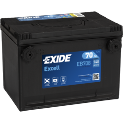 Batterie voiture EXIDE EB708 70Ah 740AEN