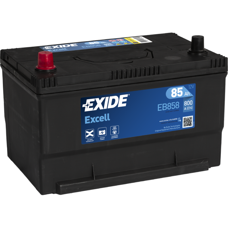 Batterie voiture EXIDE EB858 85Ah 800AEN