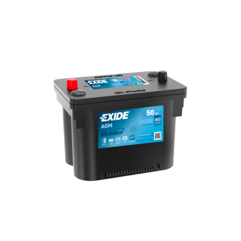 Batterie voiture Start & Stop AGM EXIDE EK508 50Ah 800AEN