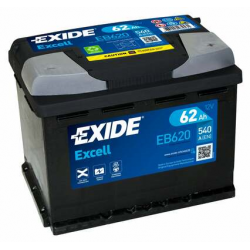 Batterie voiture EXIDE EB620 62Ah 540AEN