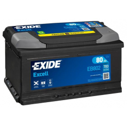 Batterie voiture EXIDE EB802 80Ah 700AEN