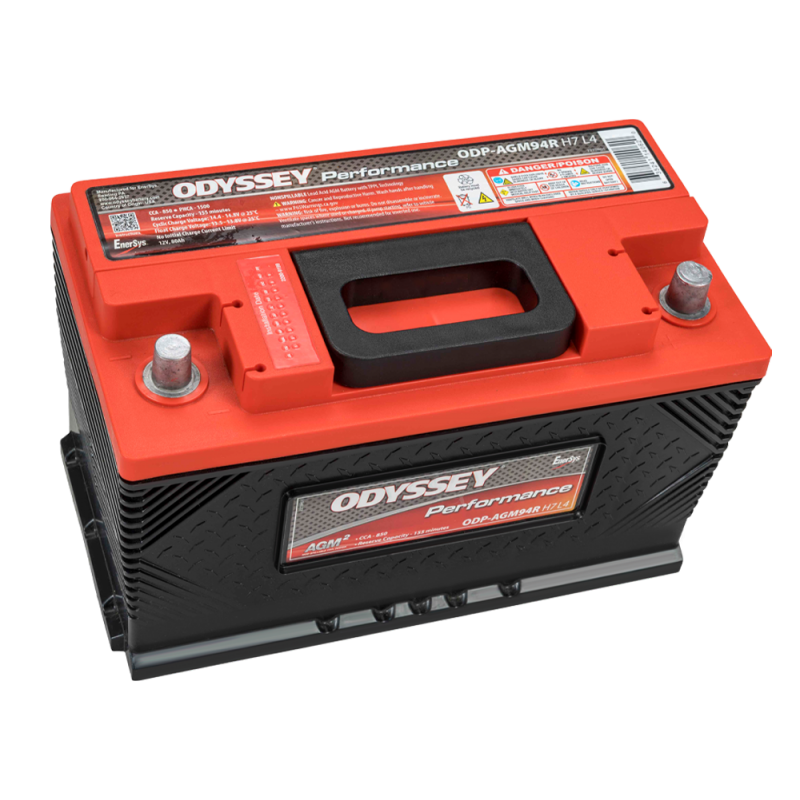 Batterie ODYSSEY ODP-AGM94R H7 L4 ( 94R-850 LN4-H7) 80Ah 840AEN