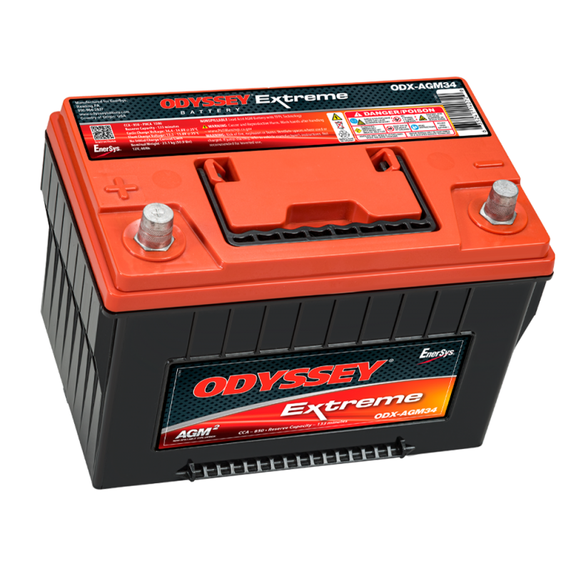 Batterie ODYSSEY ODX-AGM34 (34-PC1500) 68Ah 850AEN