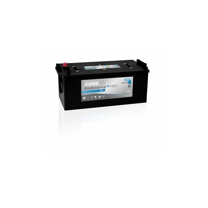 Batterie véhicule lourds EXIDE ED2103 12V 210Ah 1030AEN