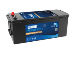 Batterie véhicule lourds EXIDE EJ1723 12V 172Ah 1390AEN