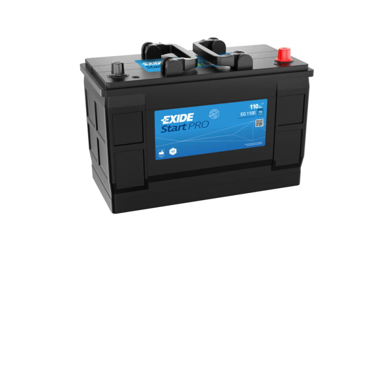 Batterie véhicule lourds EXIDE EG1100 12V 110Ah 750AEN