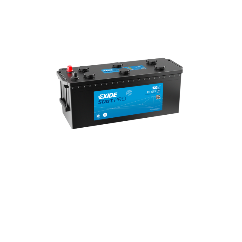 Batterie véhicule lourds EXIDE EG1203 12V 120Ah 680AEN
