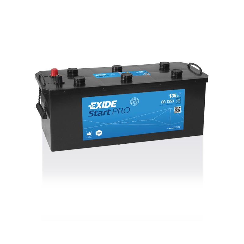 Batterie véhicule lourds EXIDE EG1353 12V 135Ah 1000AEN