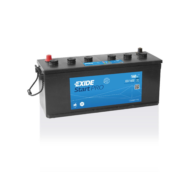 Batterie véhicule lourds EXIDE EG1402 12V 140Ah 900AEN