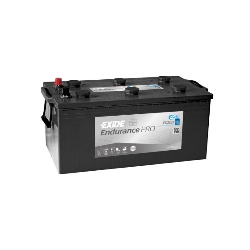 Batterie véhicule lourds EXIDE EX2253 12V 225Ah 1150AEN