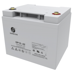 Batterie décharge lente AGM SP12-42 12V 43,6Ah/C20