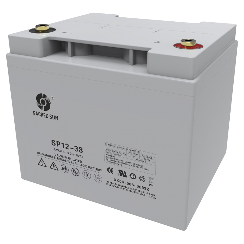 Batterie décharge lente AGM SP12-38 12V 39,5Ah/C20