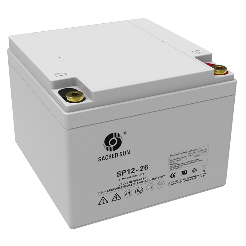 Batterie décharge lente AGM SP12-26 R 12V 26Ah/C20