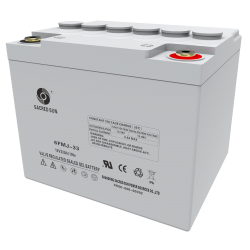 Batterie décharge lente GEL 6FMJ-33 12V 33Ah/C10