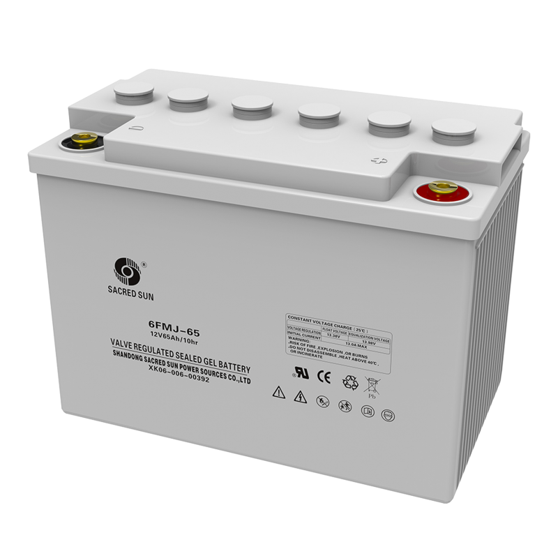 Batterie décharge lente GEL 6FMJ-65 12V 65Ah/C10