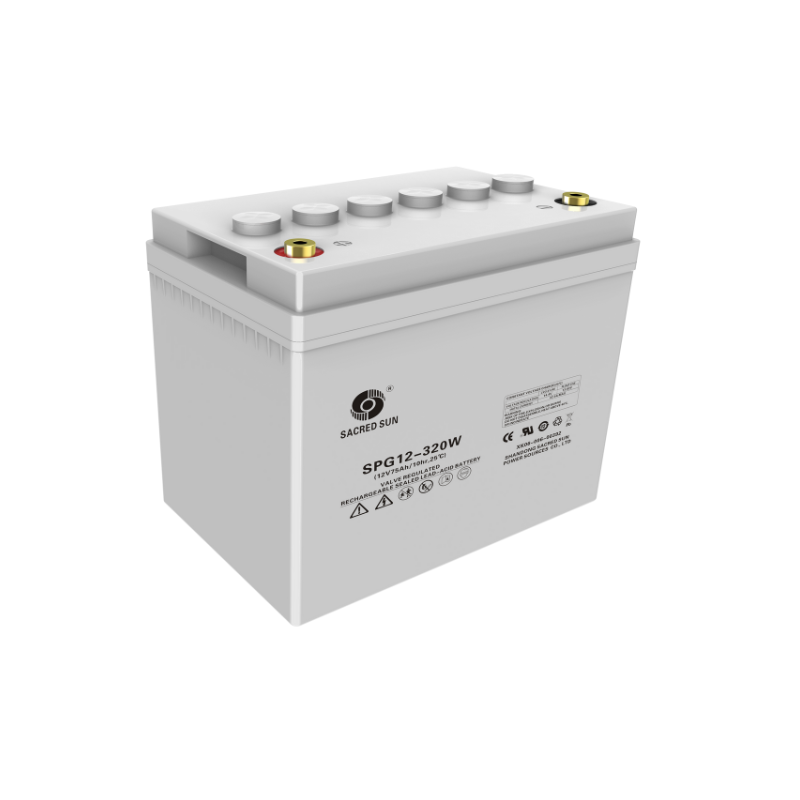 Batterie décharge lente AGM SPG12-320W 12V 75Ah/C10