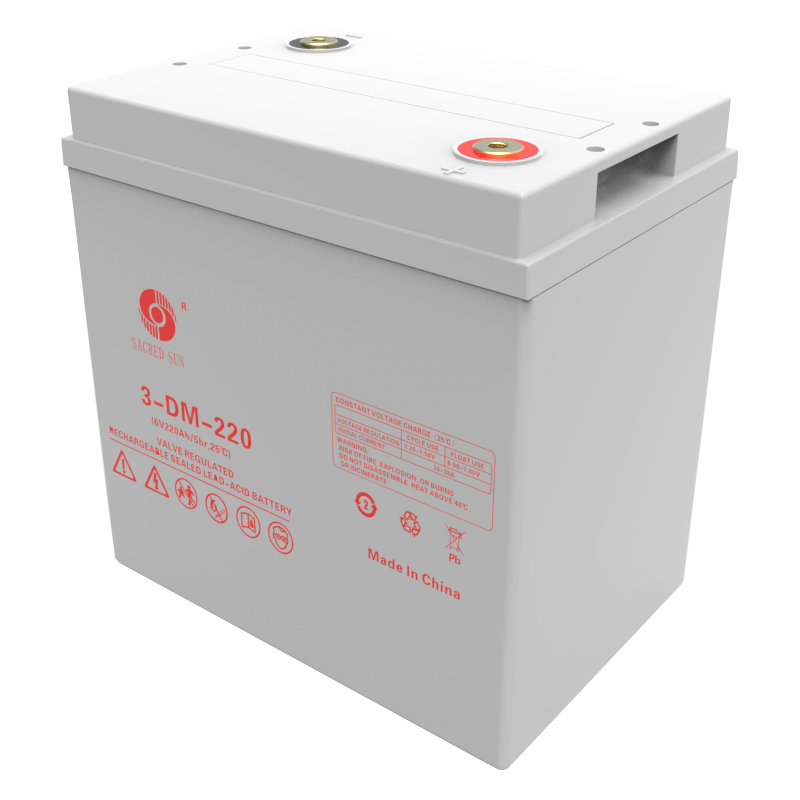 Batterie décharge lente hybride GEL 3-DM-220 6V 260Ah/C20
