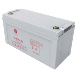 Batterie décharge lente hybride GEL 6-DM-125 12V 135Ah/C20