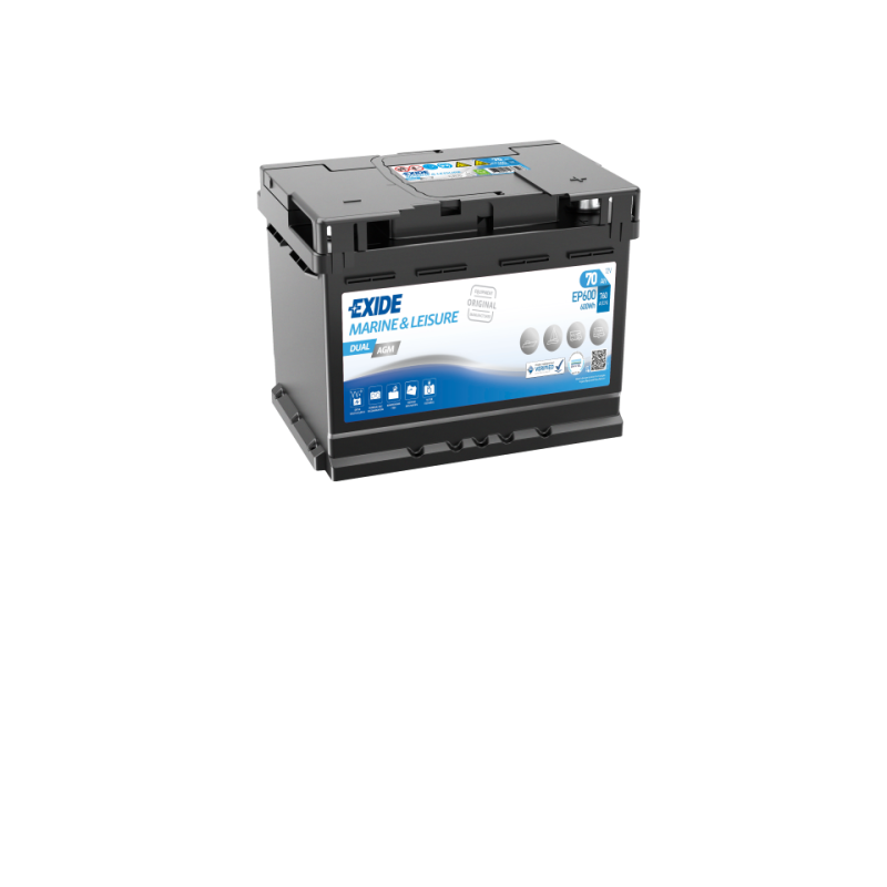 Batterie EXIDE AGM EP600 70Ah 760AEN