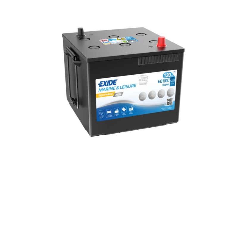 Batterie EXIDE AGM EQ1000 120Ah 1225AEN