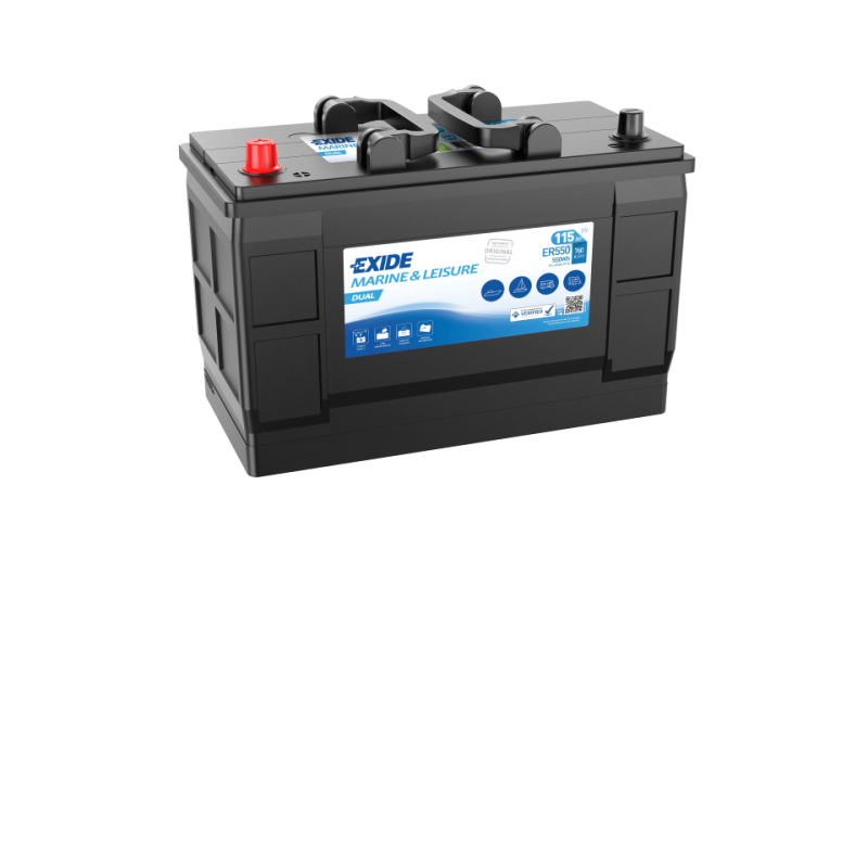 Batterie EXIDE Plomb acide ER550 115Ah 760AEN