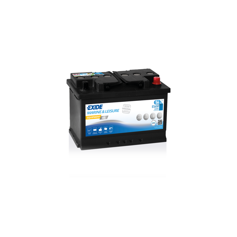 Batterie EXIDE GEL ES650 56Ah 460AEN