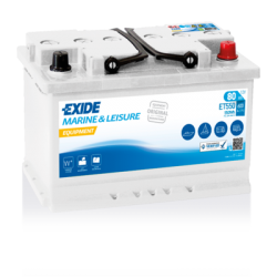 Batterie EXIDE Plomb acide ET550 80Ah 600AEN