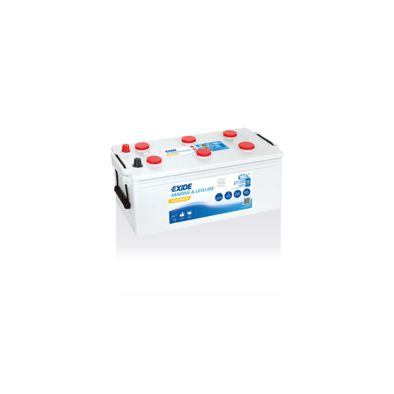 Batterie EXIDE Plomb acide ET1300 180Ah 900AEN
