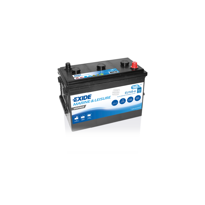 Batterie EXIDE EU165-6 6V 165Ah 900AEN