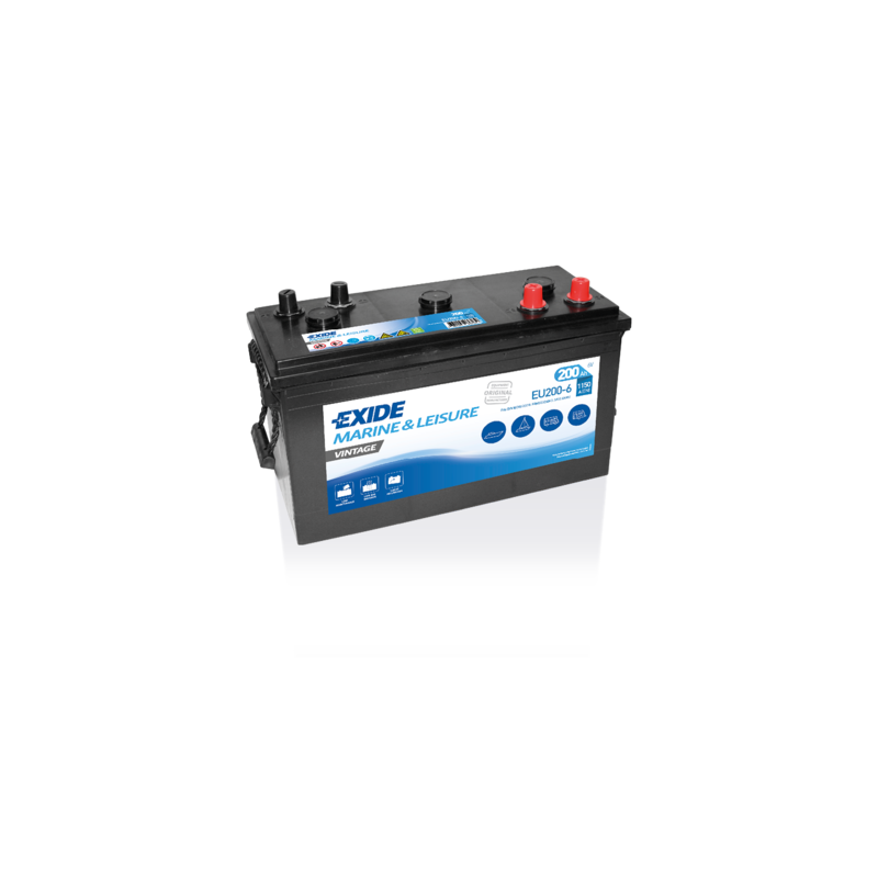 Batterie EXIDE EU200-6 6V 200Ah 1150AEN
