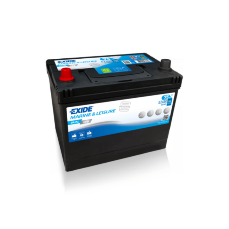 Batterie EXIDE EFB EZ650 75Ah 750AEN