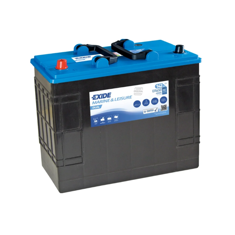 Batterie EXIDE Plomb acide ER650 142Ah 850AEN